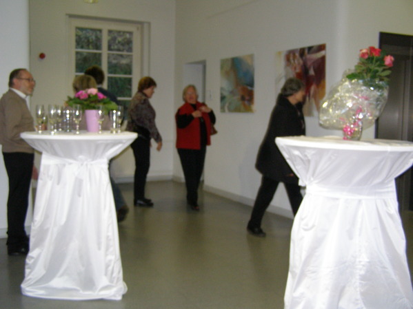 Besucher der Vernissage