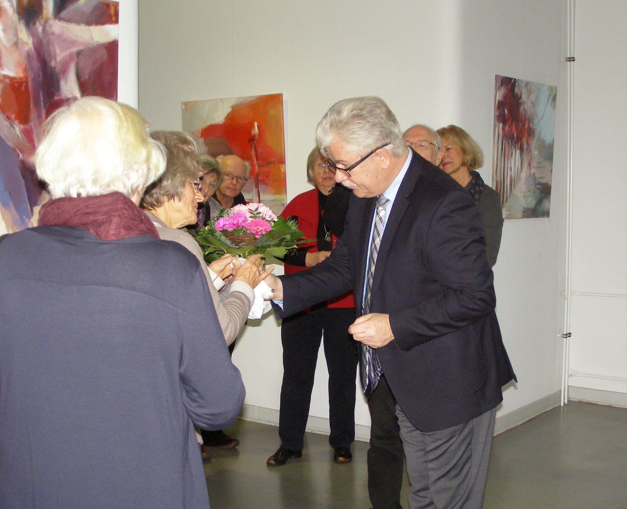Eröffnung der Vernissage Eröffnung der Vernissage